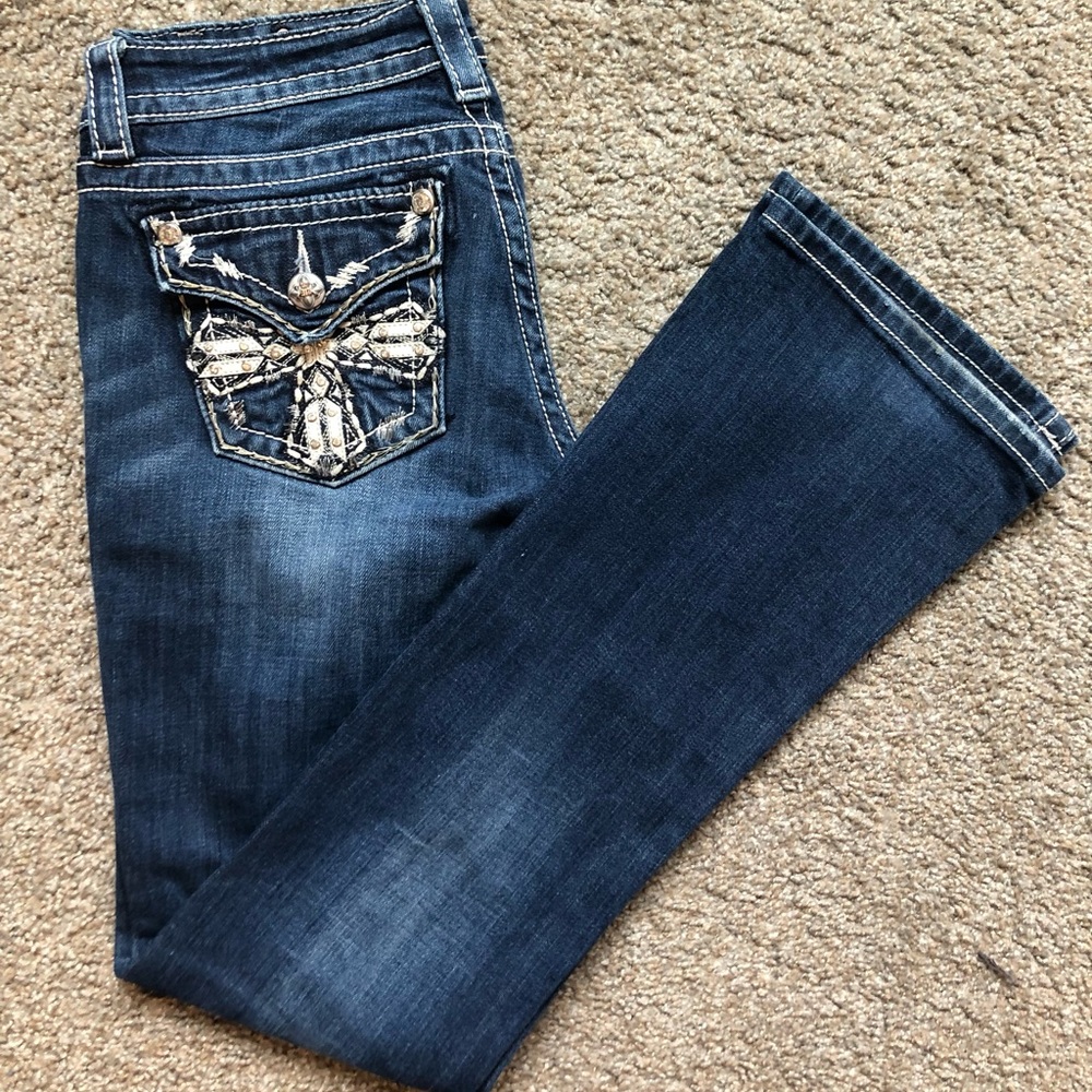 Miss Me jeans, Size 27, Inseam 34